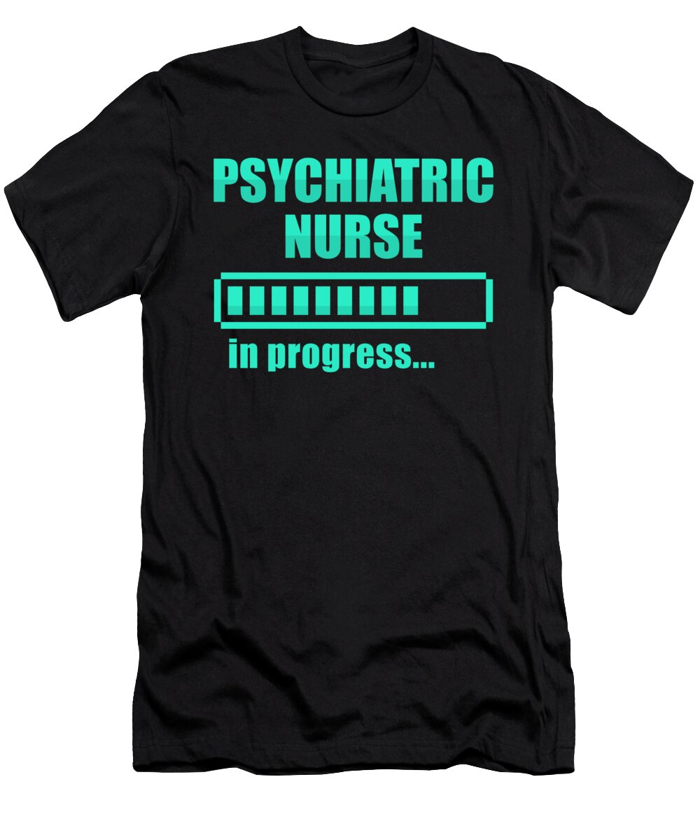 6 Nursing Caretaker Hospital Psych Nurse Crazy Squirrel T-Shirt