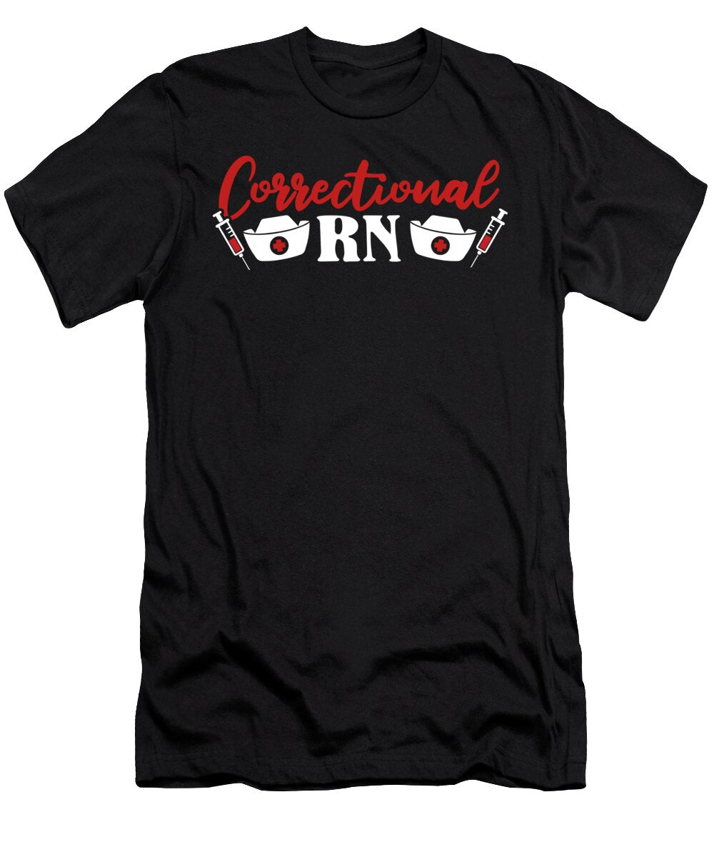 6 Nursing Caretaker Hospital Registered Nurse Crazy Squirrel T-Shirt
