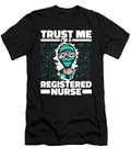 6 Nursing Hospital Caretaker Registered Nurse Crazy Squirrel T-Shirt