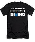 6 Platform Diver Humor Springboard Diving Crazy Squirrel T-Shirt