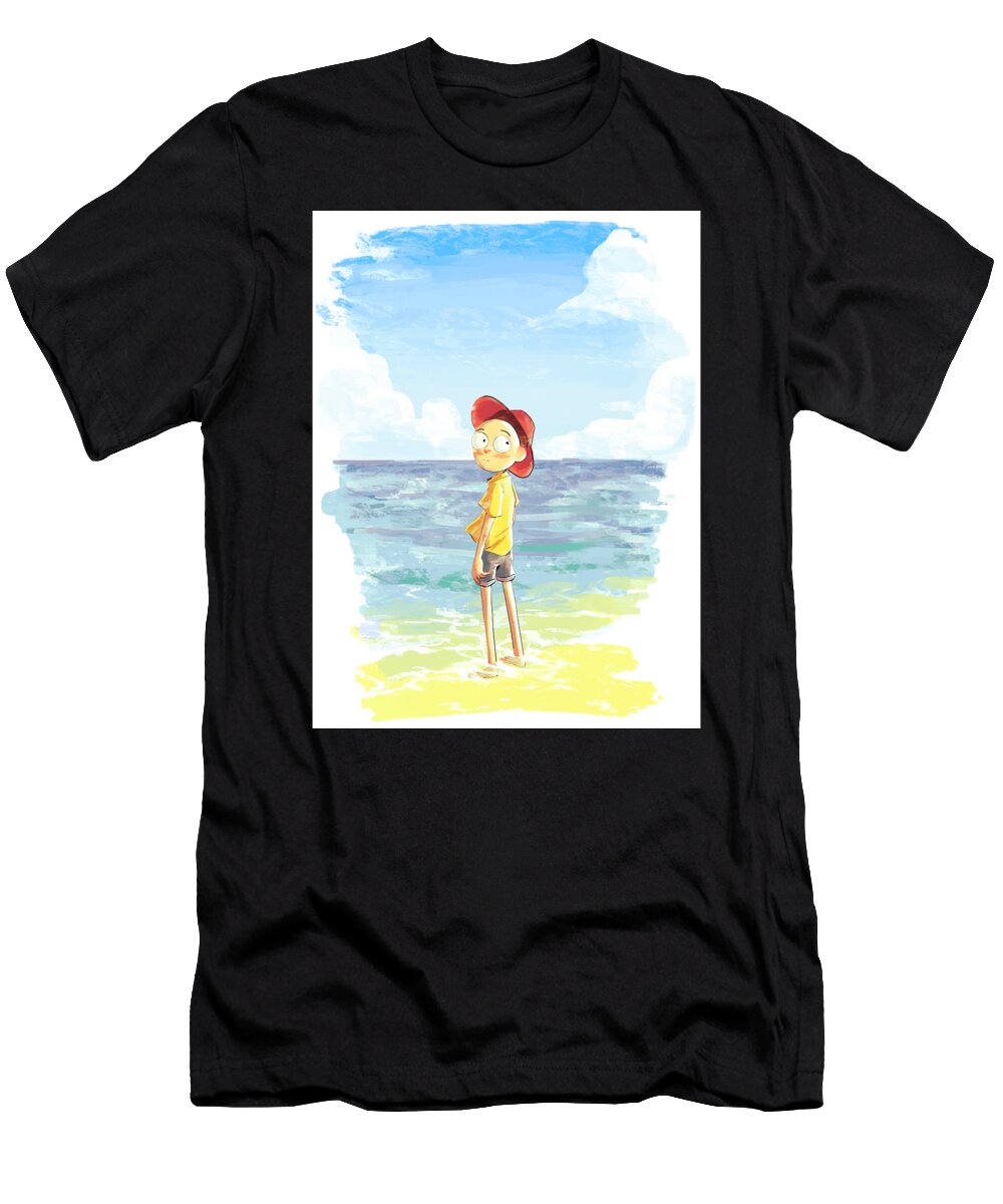 6 Rick Sanchez Dedy Three T-Shirt