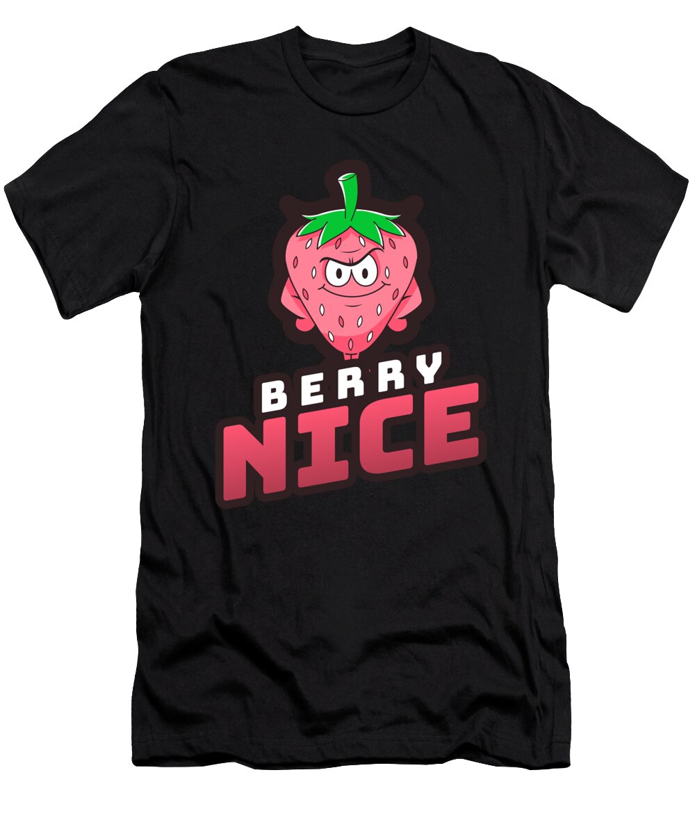 6 Strawberry Strawberries Fruitarians Justus Ratzke T-Shirt