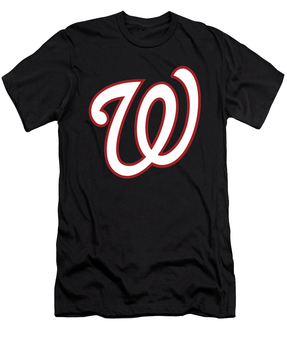 6 Washington National Baseball Team Logo Jaron Kunze T-Shirt