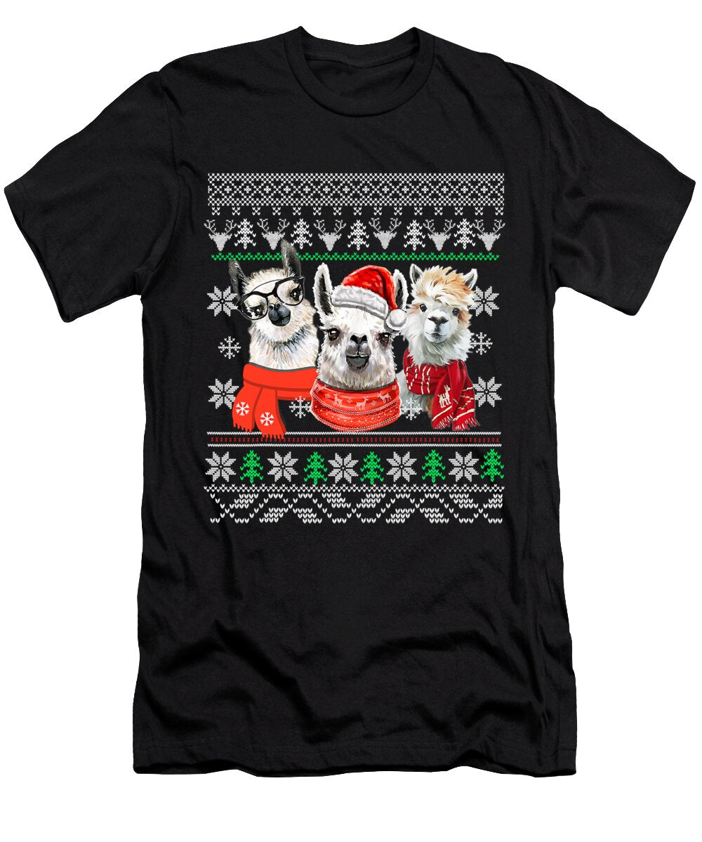 64 Llama Alpaca Alpacas Camelid Camel Cute Llama Funny Llama Llama Art Llama Drama Animal Llama Lover No Prob Llama Grover Mcclure T-Shirt