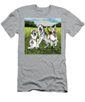 6493 Kobayashi Canine Caricatures By John Lafree T-Shirt