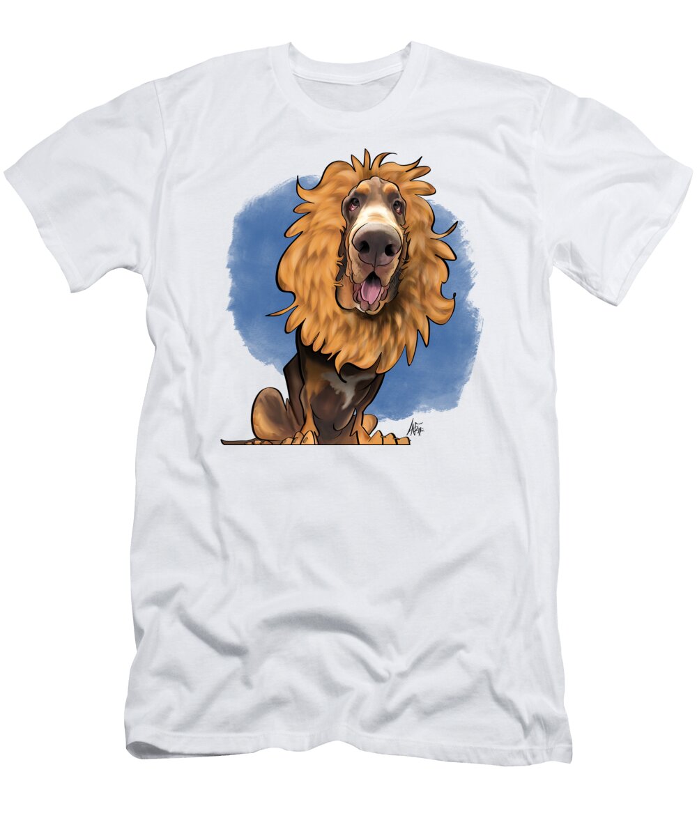 6660 Farber Canine Caricatures By John Lafree T-Shirt
