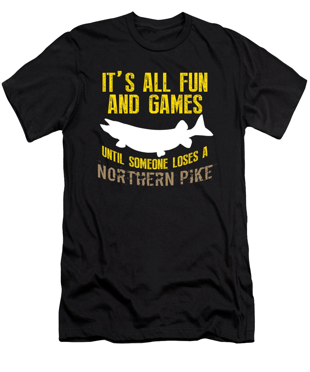 67 Funny Northern Pike Fishing Freshwater Fish Gift Muc Designs T-Shirt