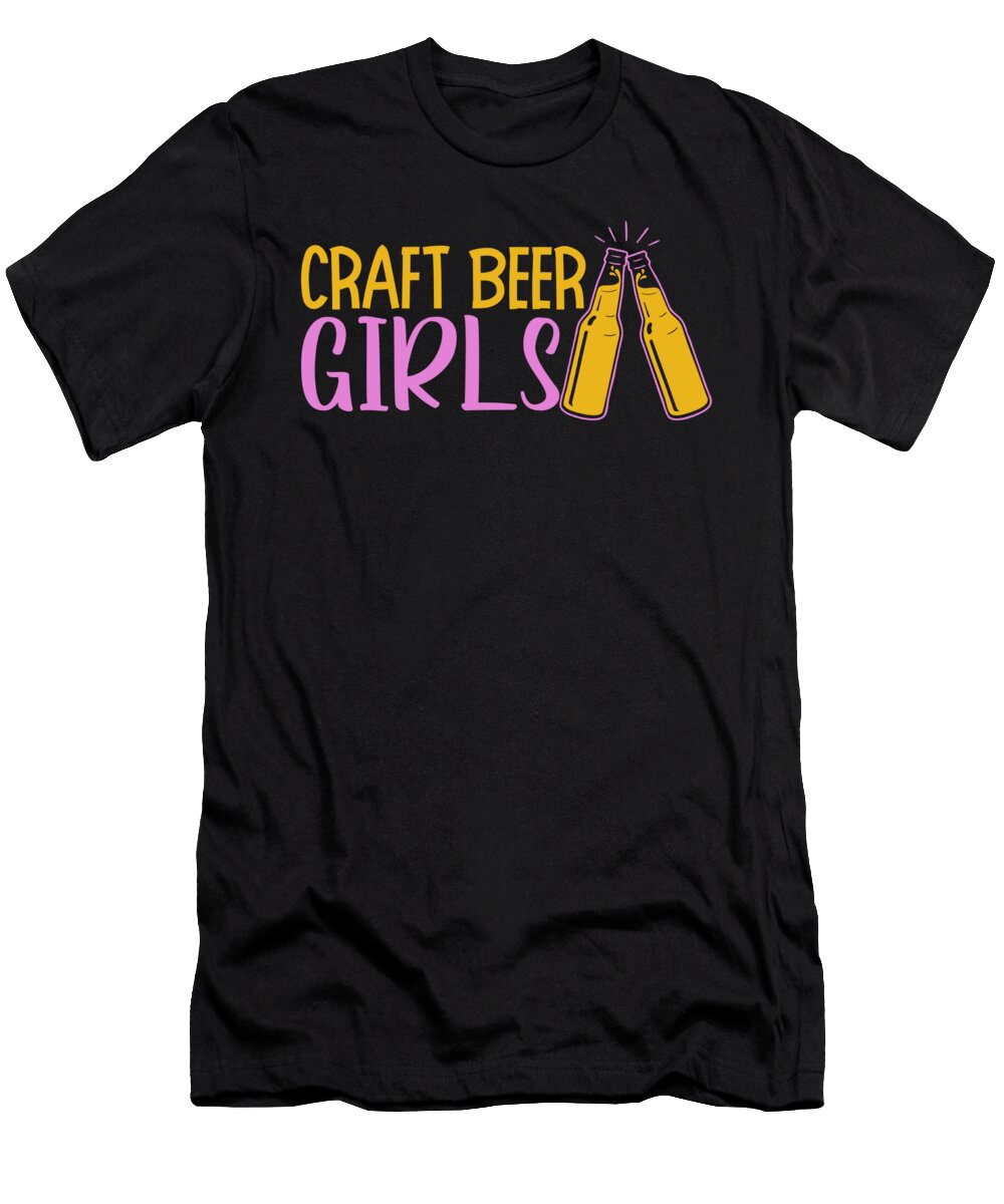 7 Beer Lover Girl Woman Craft Brewery Craft Beers Toms Store T-Shirt