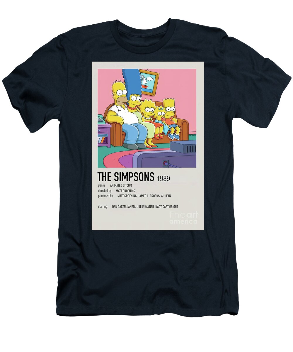 7 Cartoon Poster Studio Harper T-Shirt