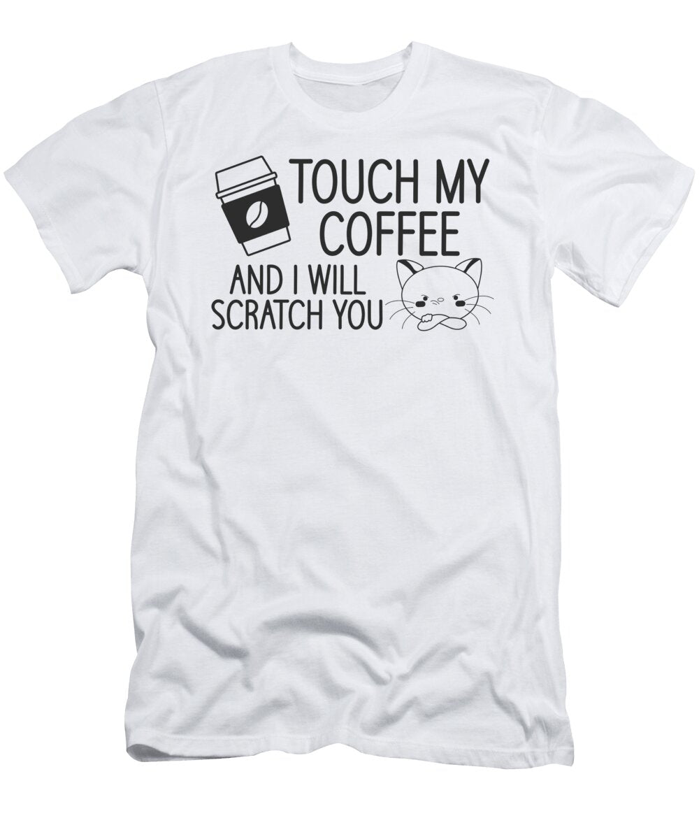 7 Cats and Coffee Cat Lover Coffee Lover Toms Store T-Shirt