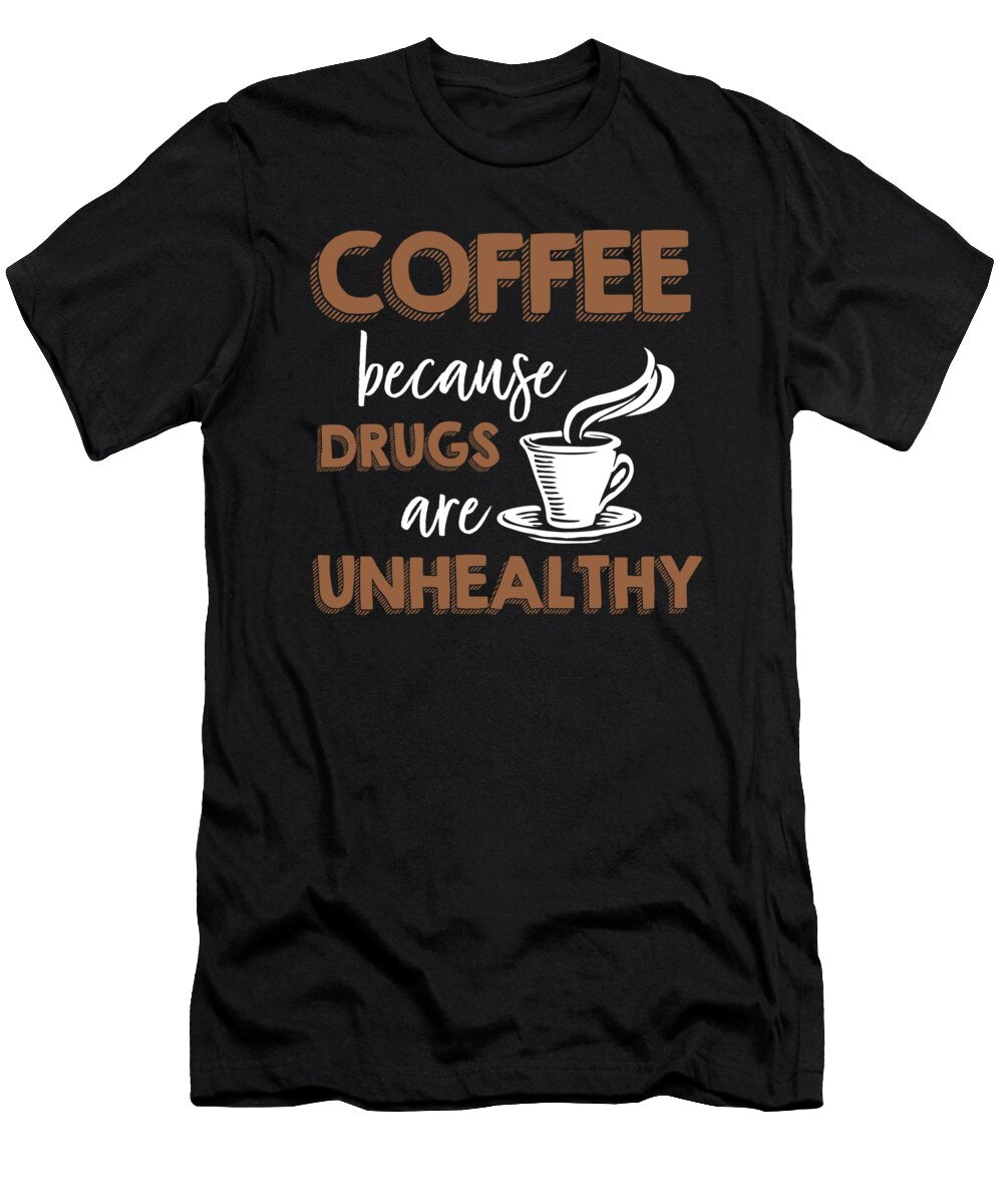 7 Coffee Bean Coffee Shop Tired Break Barista Gift Muc Designs T-Shirt