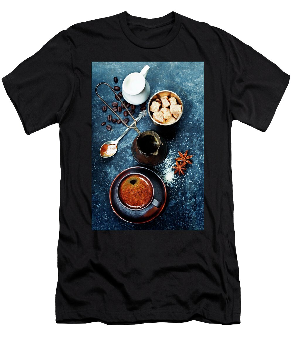 7 Coffee Composition Natalia Klenova T-Shirt