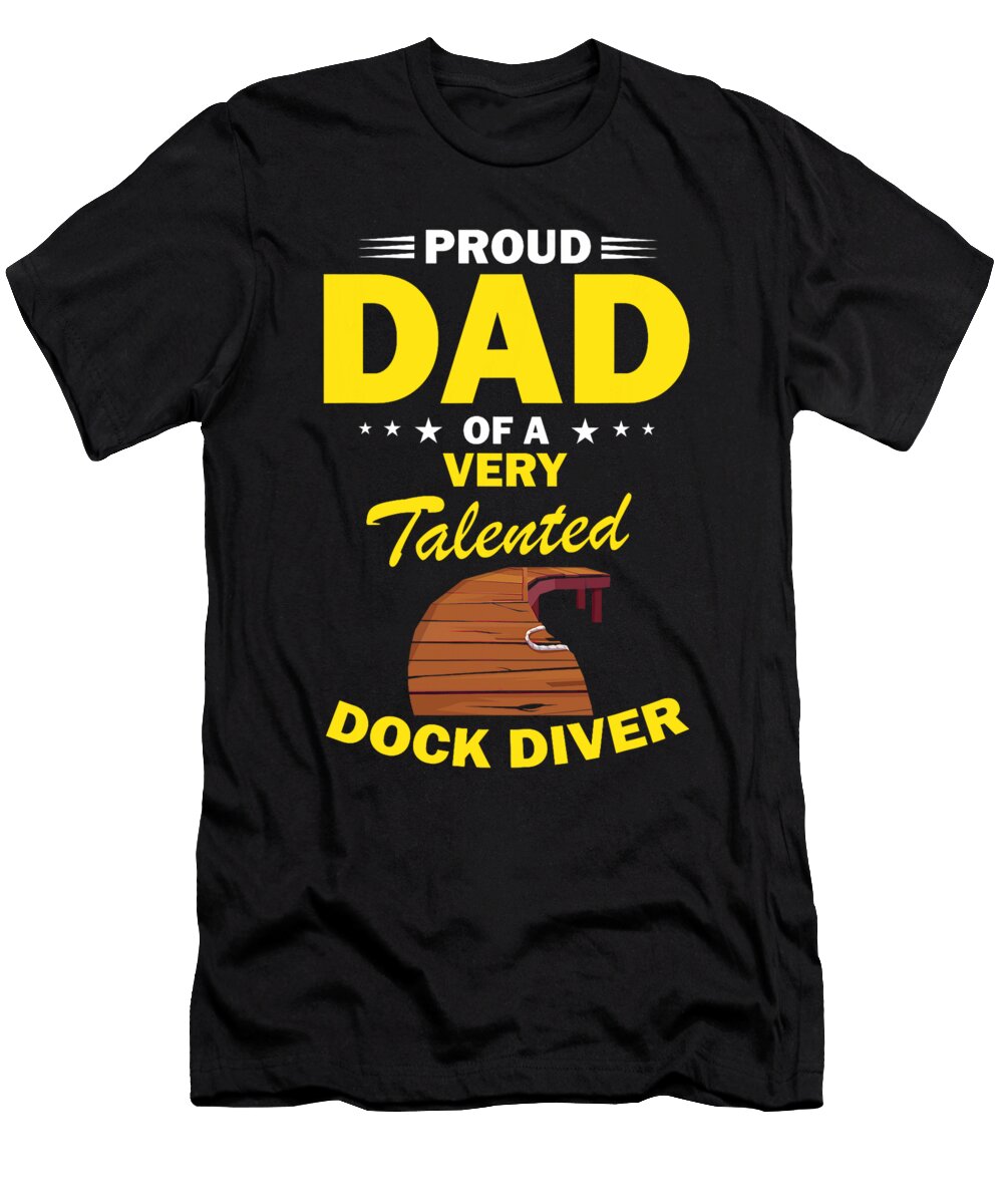 7 Dog Dock Jumping Design for Canine Water Sport Zyneu Gangd T-Shirt