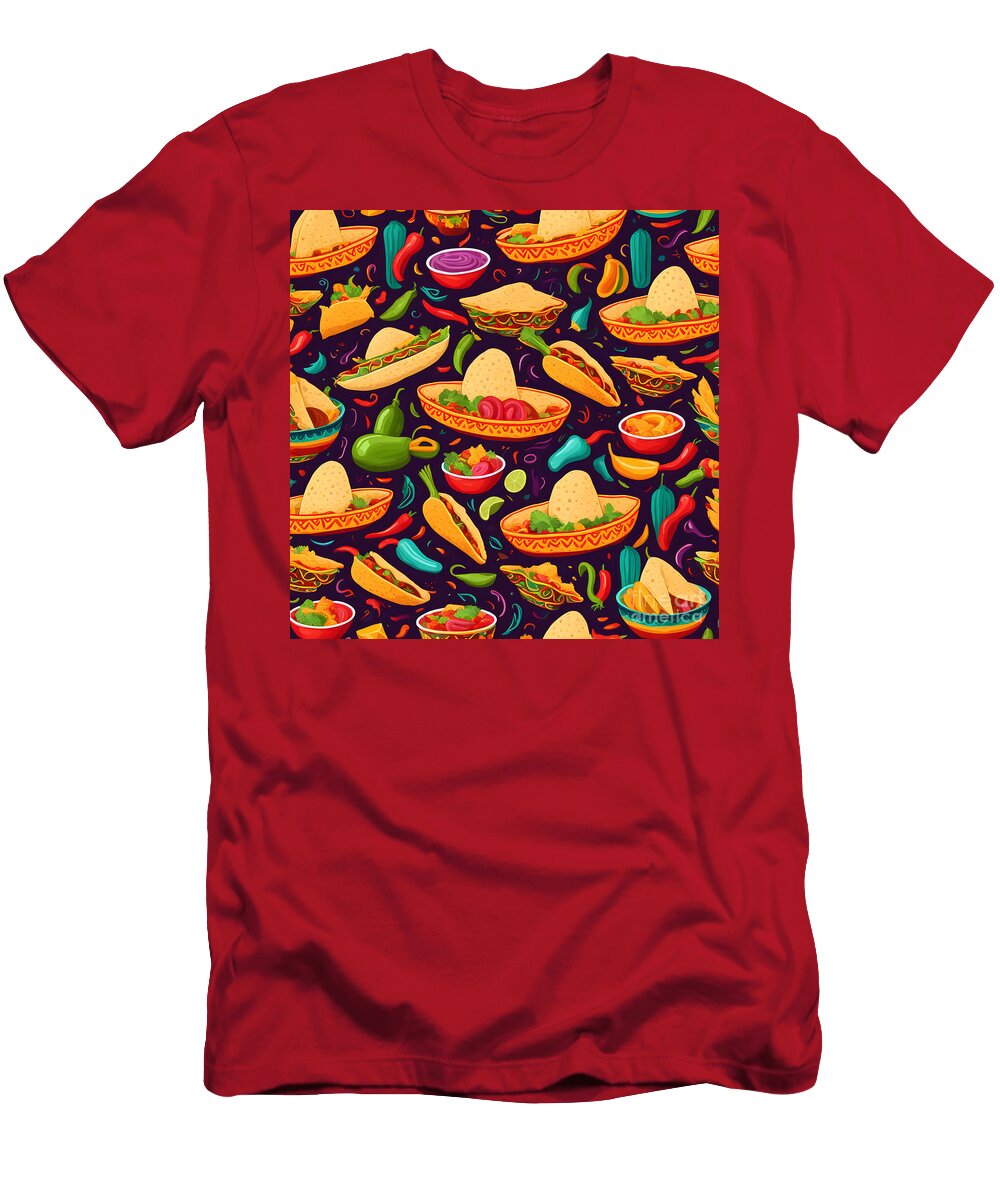 7 Food Patterns Food Patterns T-Shirt