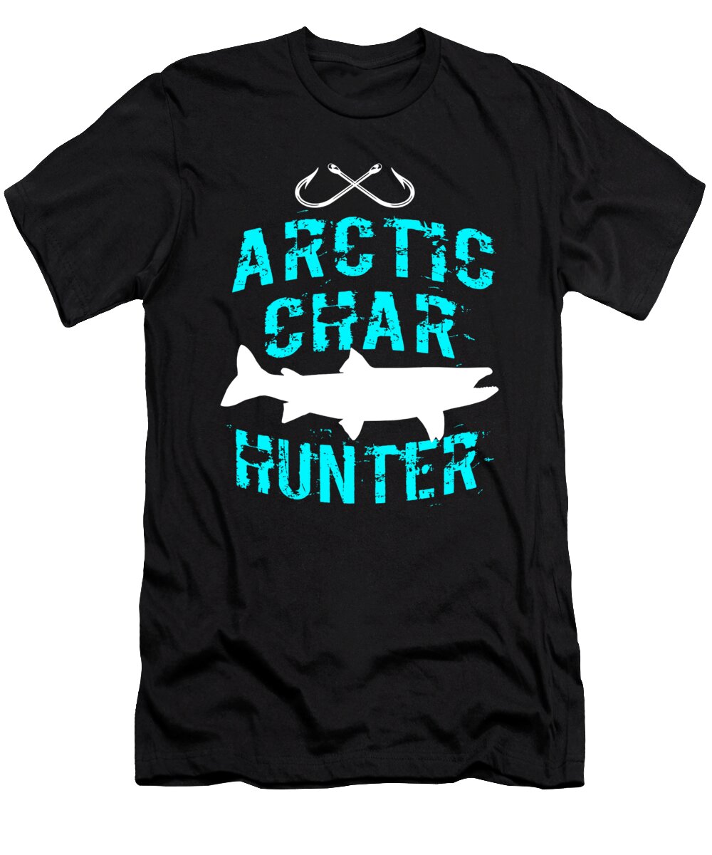 7 Funny Fishing Arctic Char Freshwater Fish Gift Muc Designs T-Shirt