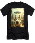 7 Funny Husky Ufo Encounter Hilarious Husky Dog Zyneu Gangd T-Shirt