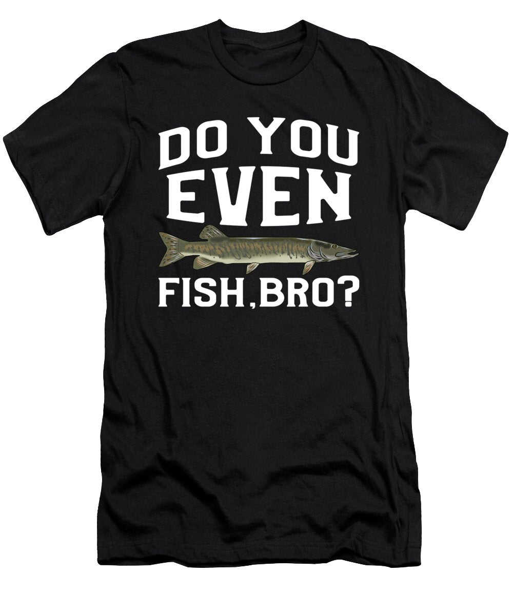 7 Funny Musky Fishing Freshwater Fish Graphic Gift Muc Designs T-Shirt