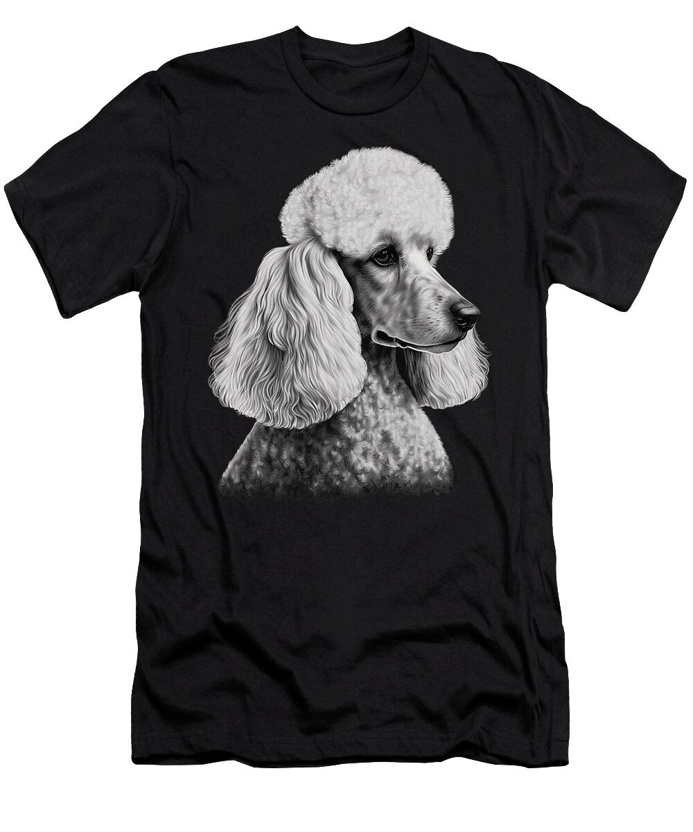7 Funny Poodle Dog Miniature Poodle Toy Poodle for Sophie Eleanor T-Shirt