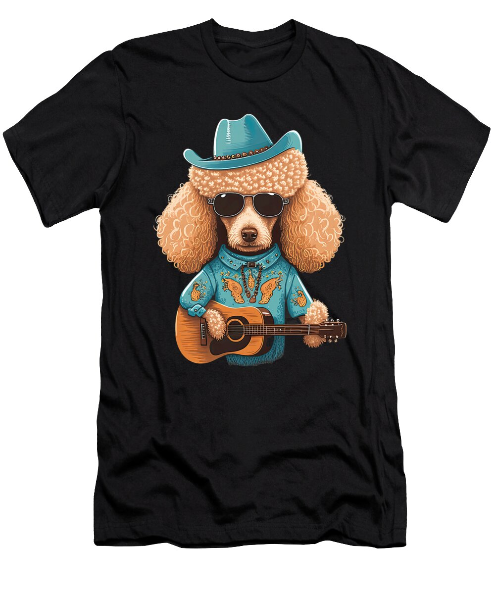 7 Funny Poodle Dog Miniature Poodle Toy Poodle Sophie Eleanor T-Shirt