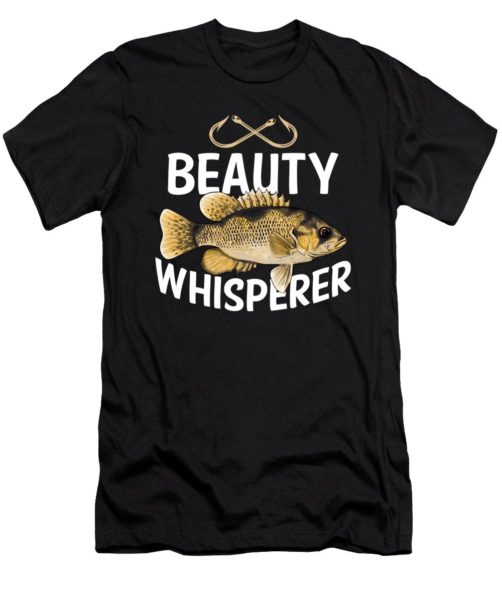 7 Funny Rock Bass Fishing Freshwater Fish Lake Gift Muc Designs T-Shirt