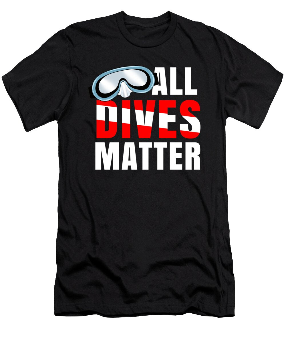7 Funny Scuba Diving Snorkeling Scuba Diver Gift Muc Designs T-Shirt