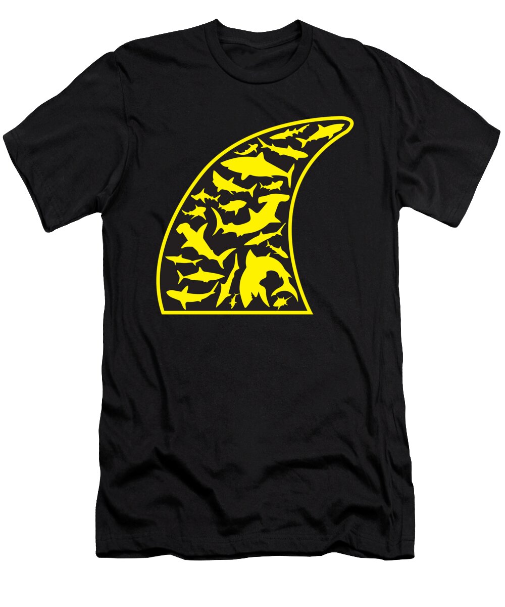 7 Funny Shark Love Sharks Sea Gift Teequeen2603 T-Shirt