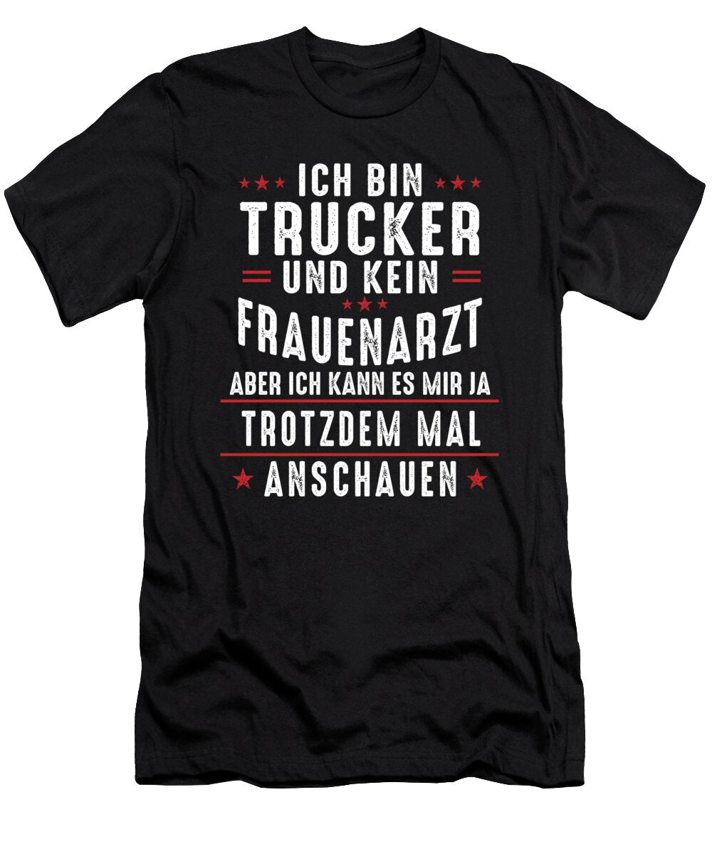 7 Funny Truck Driver Logistics Highway Truck Gift Muc Designs T-Shirt