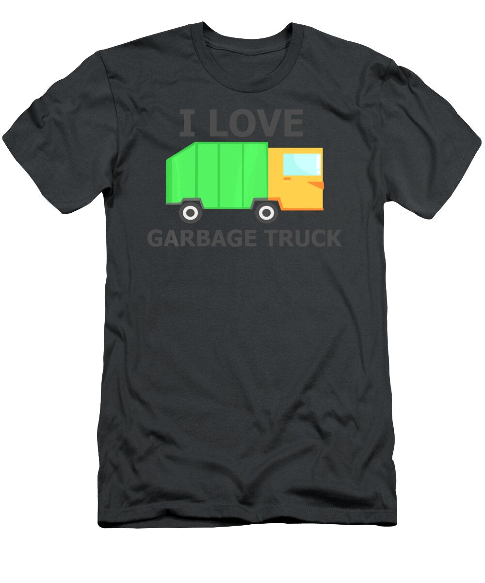 7 I Love Garbage Truck Anh Nguyen T-Shirt