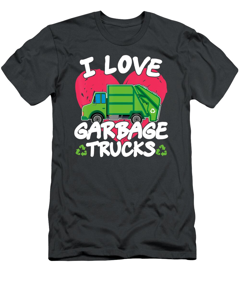 7 I Love Garbage Trucks Anh Nguyen T-Shirt
