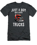 7 Just a Boy Who Loves Trucks Anh Nguyen T-Shirt