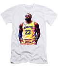 7 Lebron James in Lakers Jersey Kenvin Tran T-Shirt