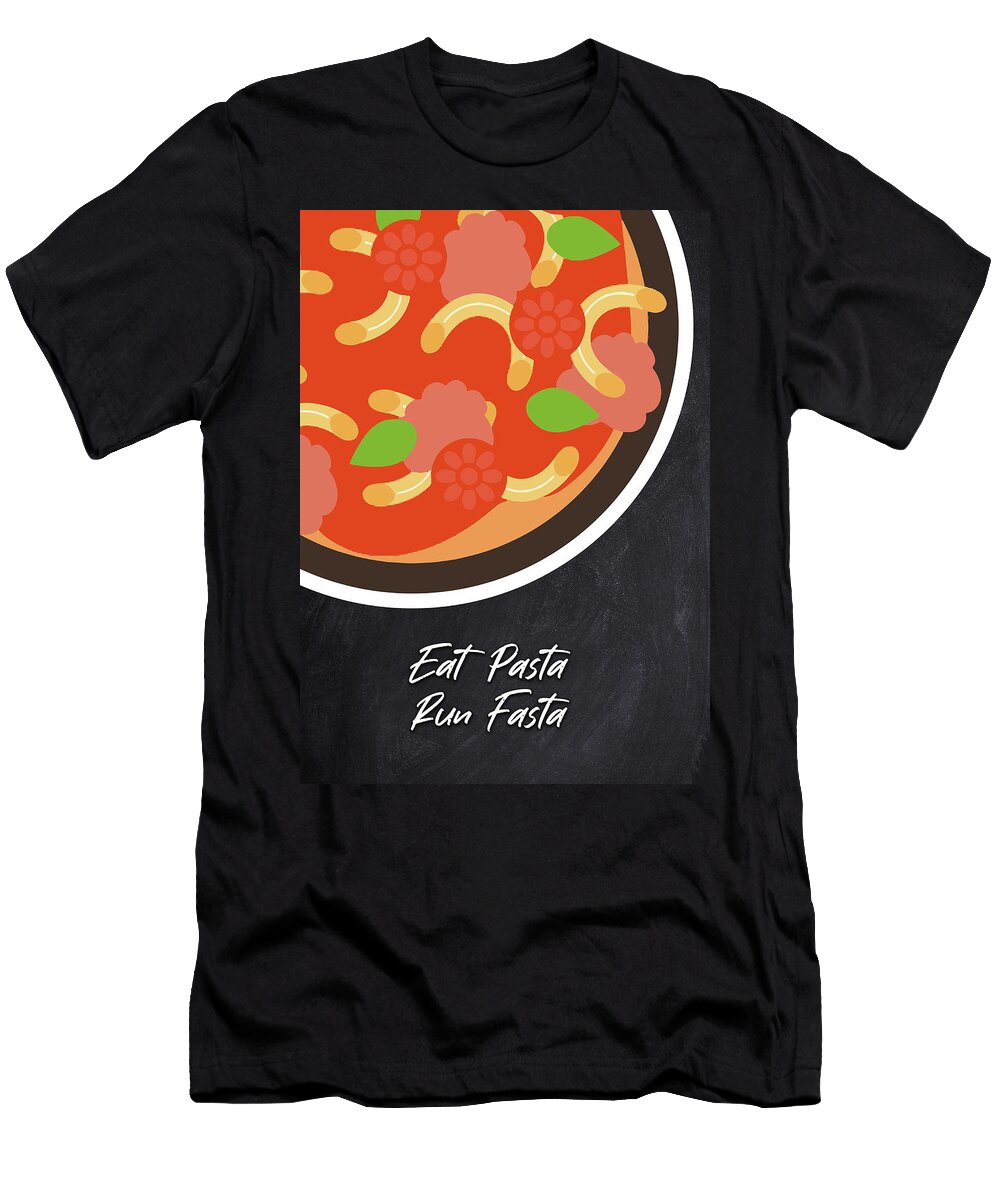 7 Pasta Wall Art Decor Sabrina Weinrich T-Shirt