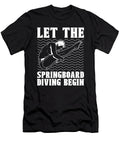 7 Platform Diver Springboard Diving Crazy Squirrel T-Shirt