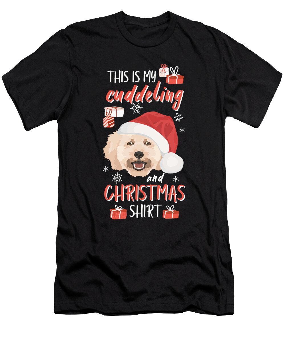 7 Poodle Christmas Greenoptix T-Shirt