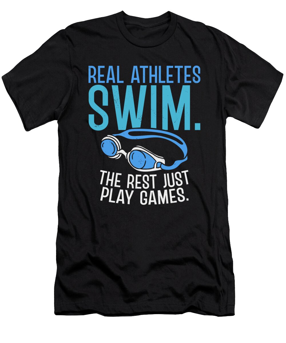 7 Swimmer Sports Scuba Diving Swimming Toms Store T-Shirt