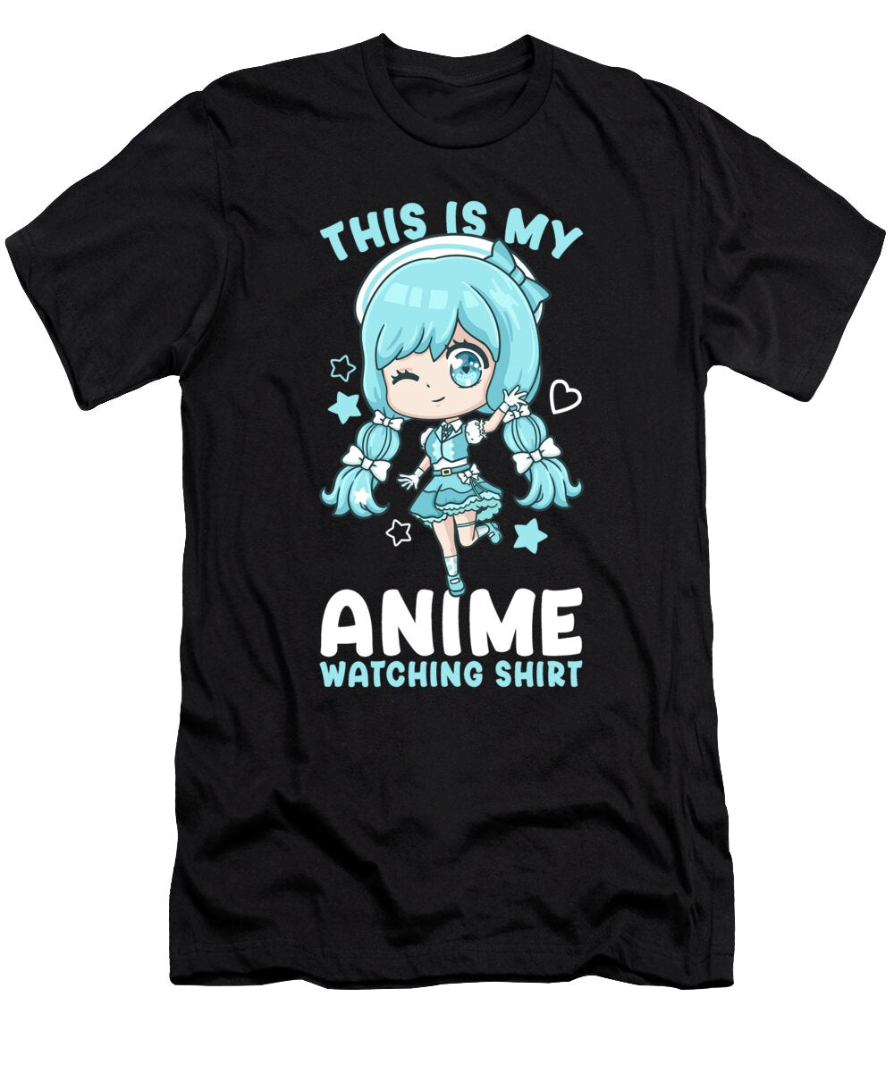 7 This Is My Anime Watching I Kawaii Otaku Bi Nutz T-Shirt