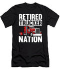 7 Truck Driver Trucking Big Rig Retired Trucker Crazy Squirrel T-Shirt