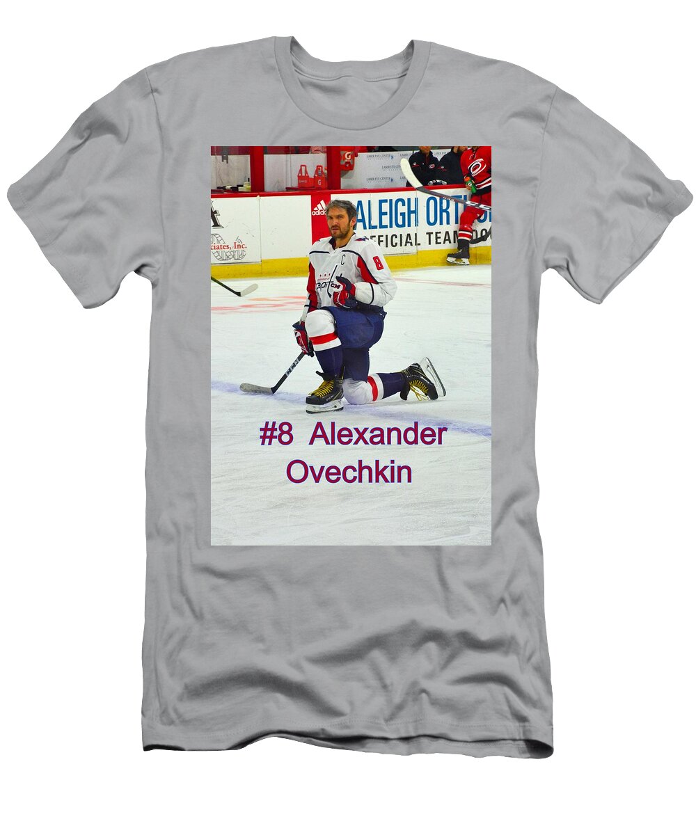 8 Alexander Ovechkin Lisa Wooten T-Shirt