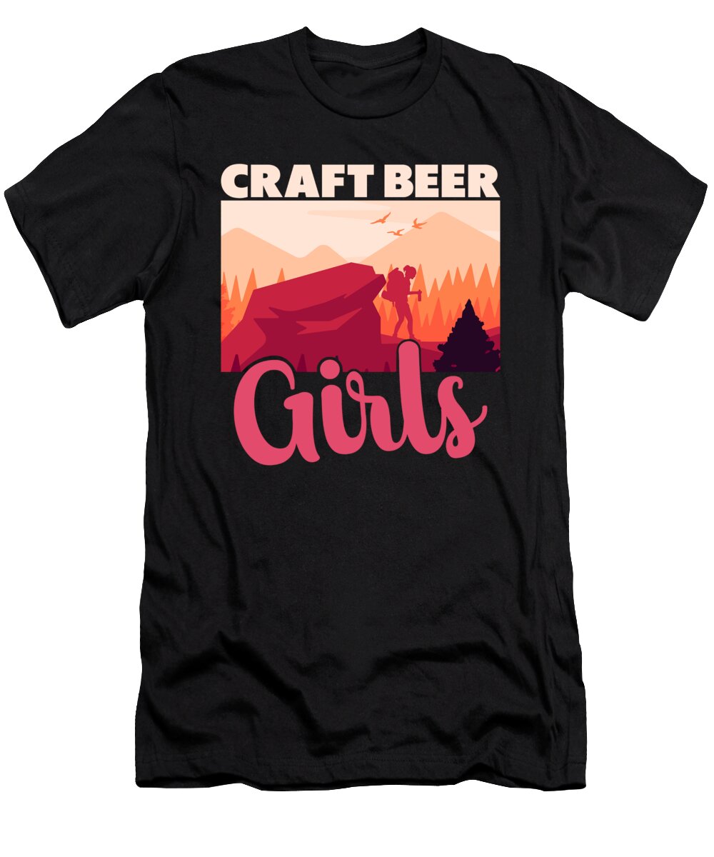 8 Beer Lover Girl Woman Craft Brewery Craft Beers Toms Store T-Shirt