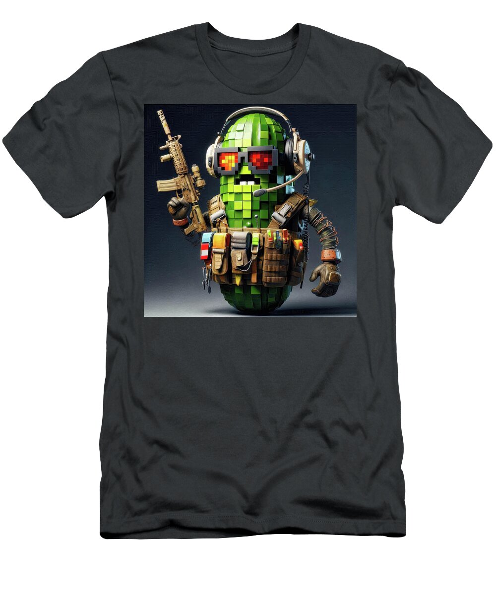 8 Bit Dill on Duty Bill and Linda Tiepelman T-Shirt