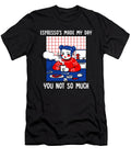 8 Coffee Espresso Beans Barista Espresso Crazy Squirrel T-Shirt
