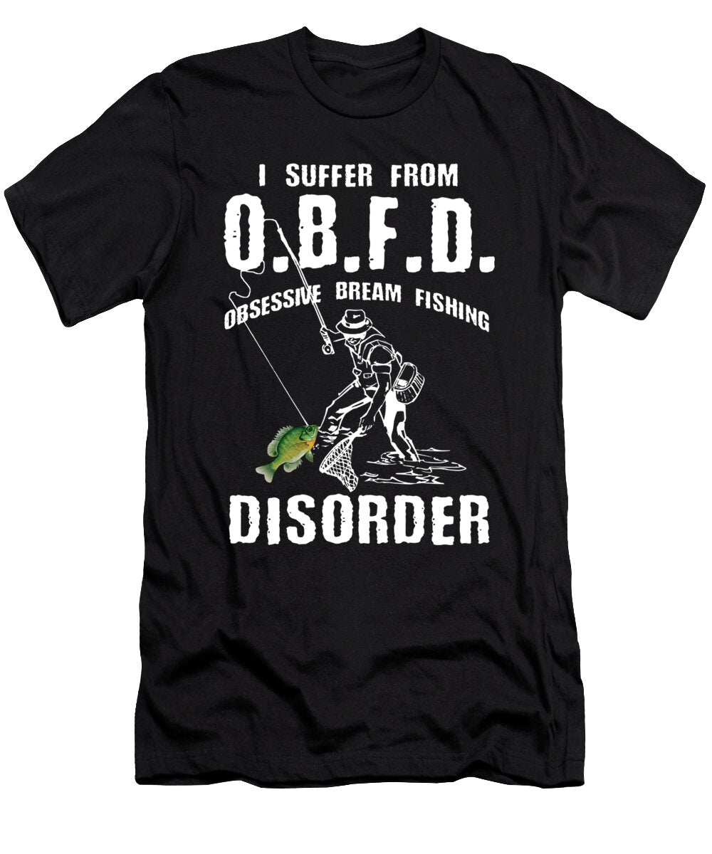8 Funny Fishing Bream Freshwater Fish Gift Muc Designs T-Shirt