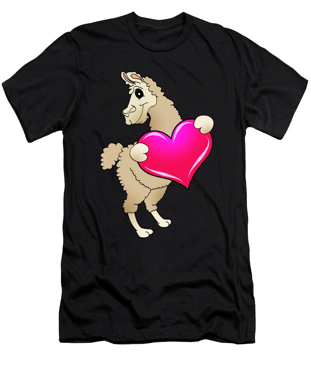 8 Funny Llama Alpaca Gift Muc Designs T-Shirt
