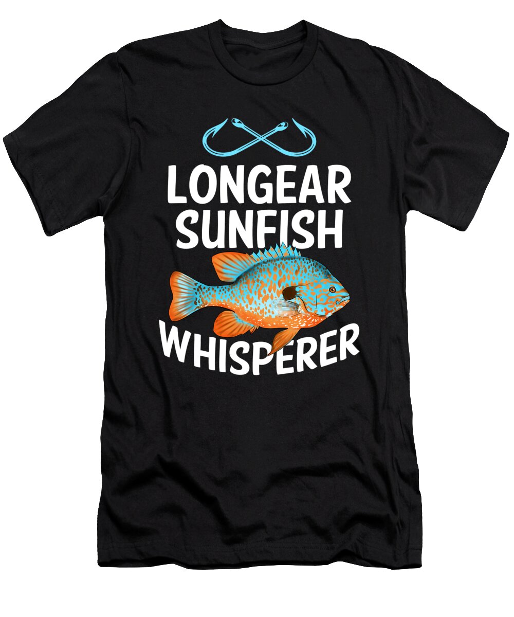 8 Funny Longear Sunfish Freshwater Fish Lake Gift Muc Designs T-Shirt