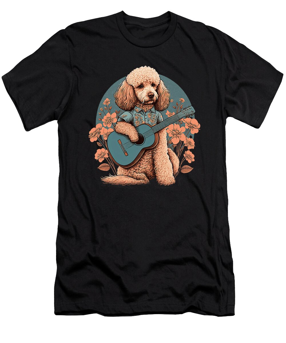 8 Funny Poodle Dog Miniature Poodle Toy Poodle Sophie Eleanor T-Shirt
