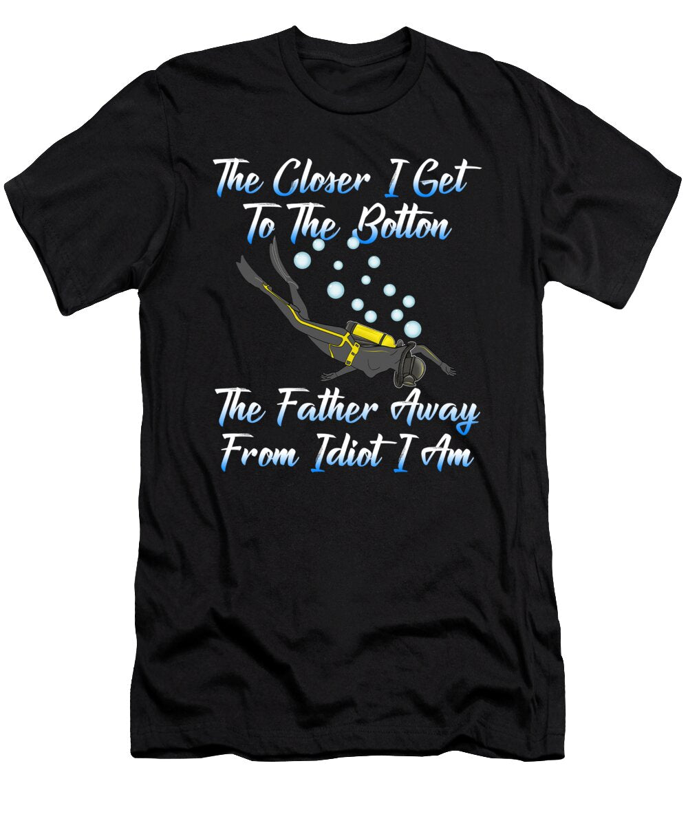 8 Funny Scuba Diving Snorkeling Scuba Diver Gift Muc Designs T-Shirt
