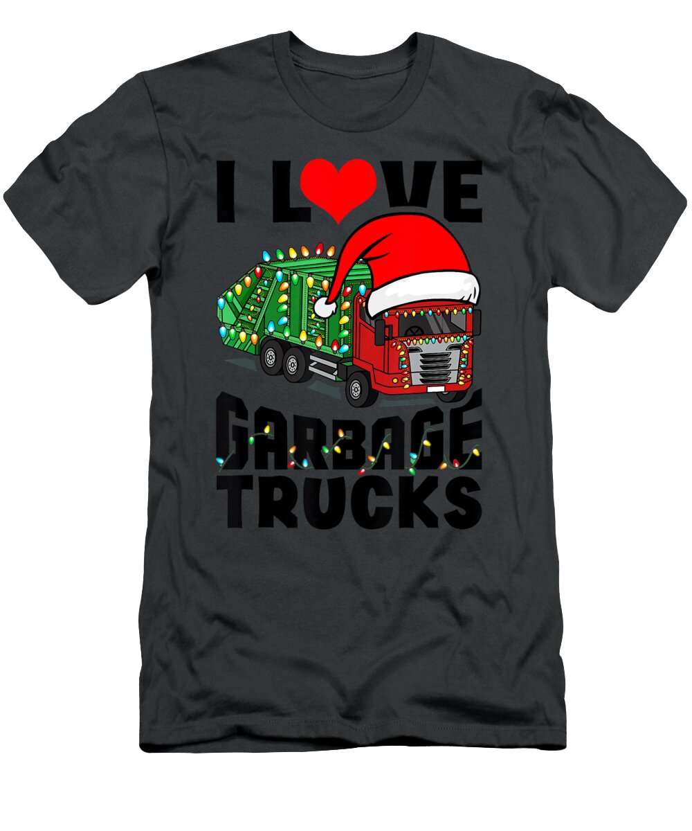 8 I Love Garbage Trucks Anh Nguyen T-Shirt