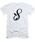 8 in Black Bird and Script Custom Home Fashions T-Shirt