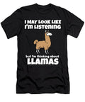 8 Llama Alpaca Alpacas Camelid Camel Cute Llama Funny Llama Llama Art Llama Drama Animal Llama Lover No Prob Llama Grover Mcclure T-Shirt