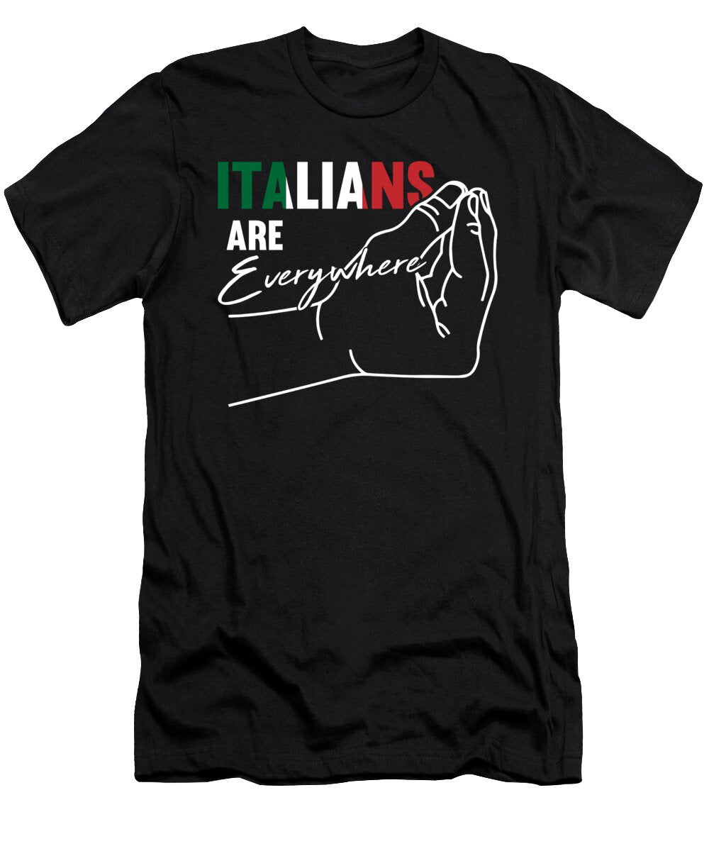 8 Pasta Love Motive for a Spaghetti Lover Tom Schiesswald T-Shirt